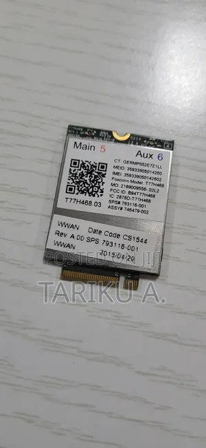 Photo - Foxconn T77h468 4g Lte Wwan Module
