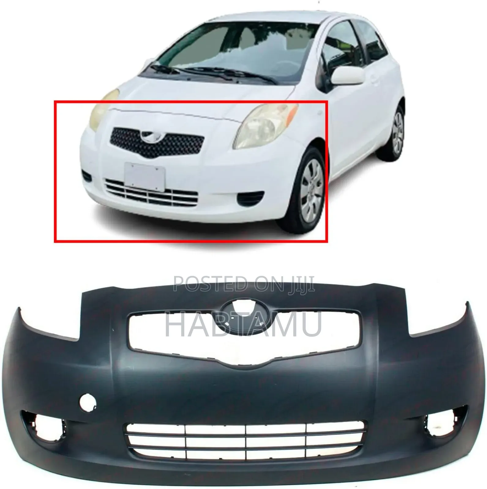 Toyota Yaris 2006-2008 Front Bumper