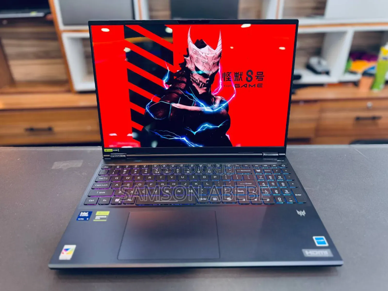 New Laptop Acer Predator Helios Neo 16 16GB Intel Core Ultra 9 SSD 1T