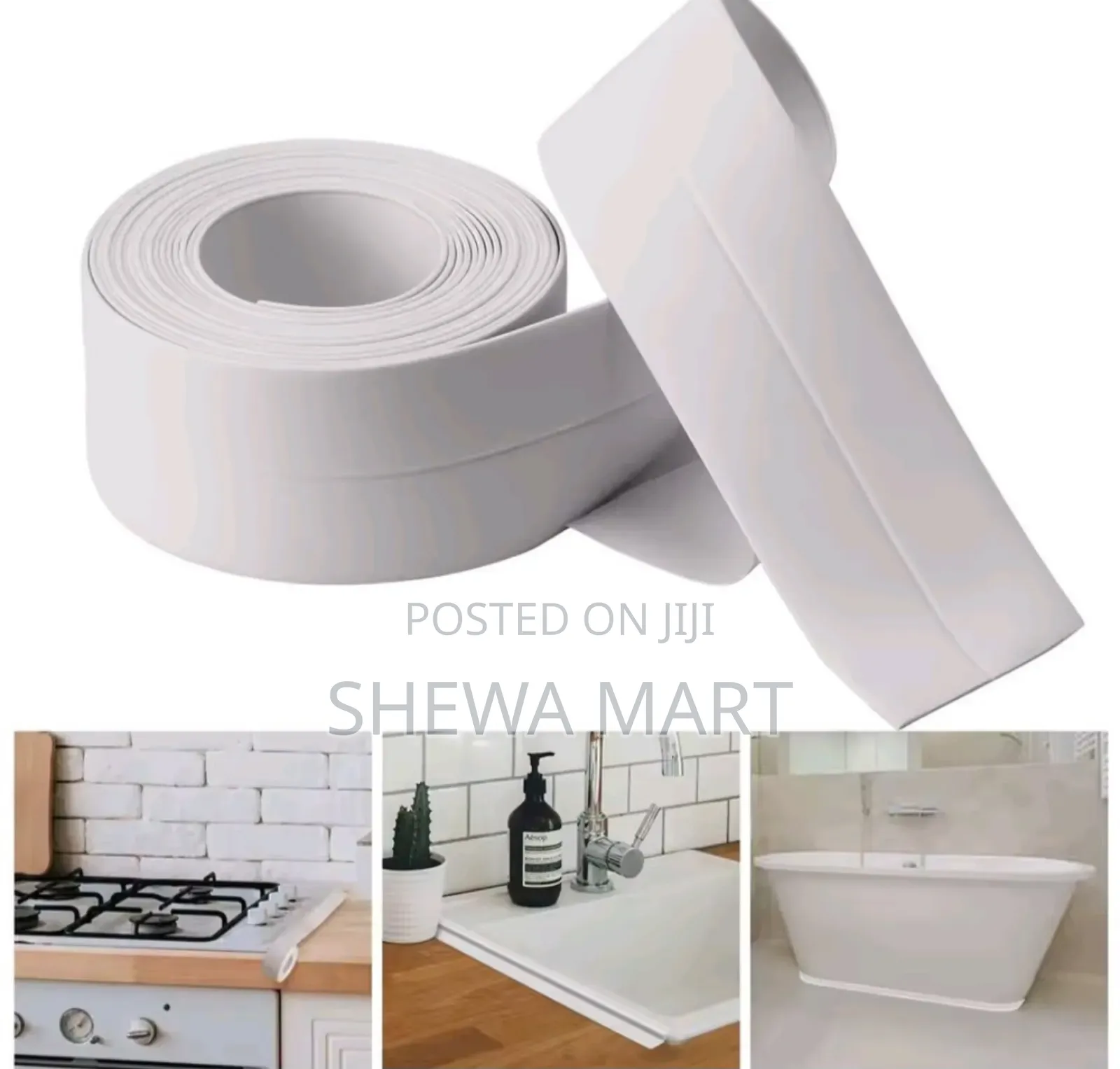Waterproof Sealing Strip for Sink, Bathtub Edge Gaps, Luxurious Style