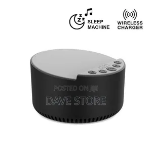 Photo - Rovik 3-in-1 Bluetooth Speaker With Sleep Machine Wireless Charger