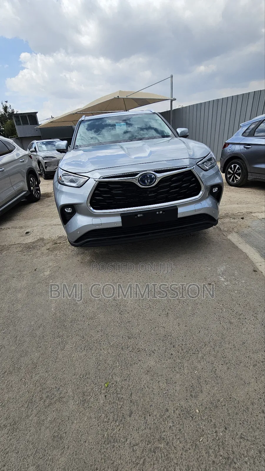 New Toyota Highlander Hybrid Limited 2024 Silver