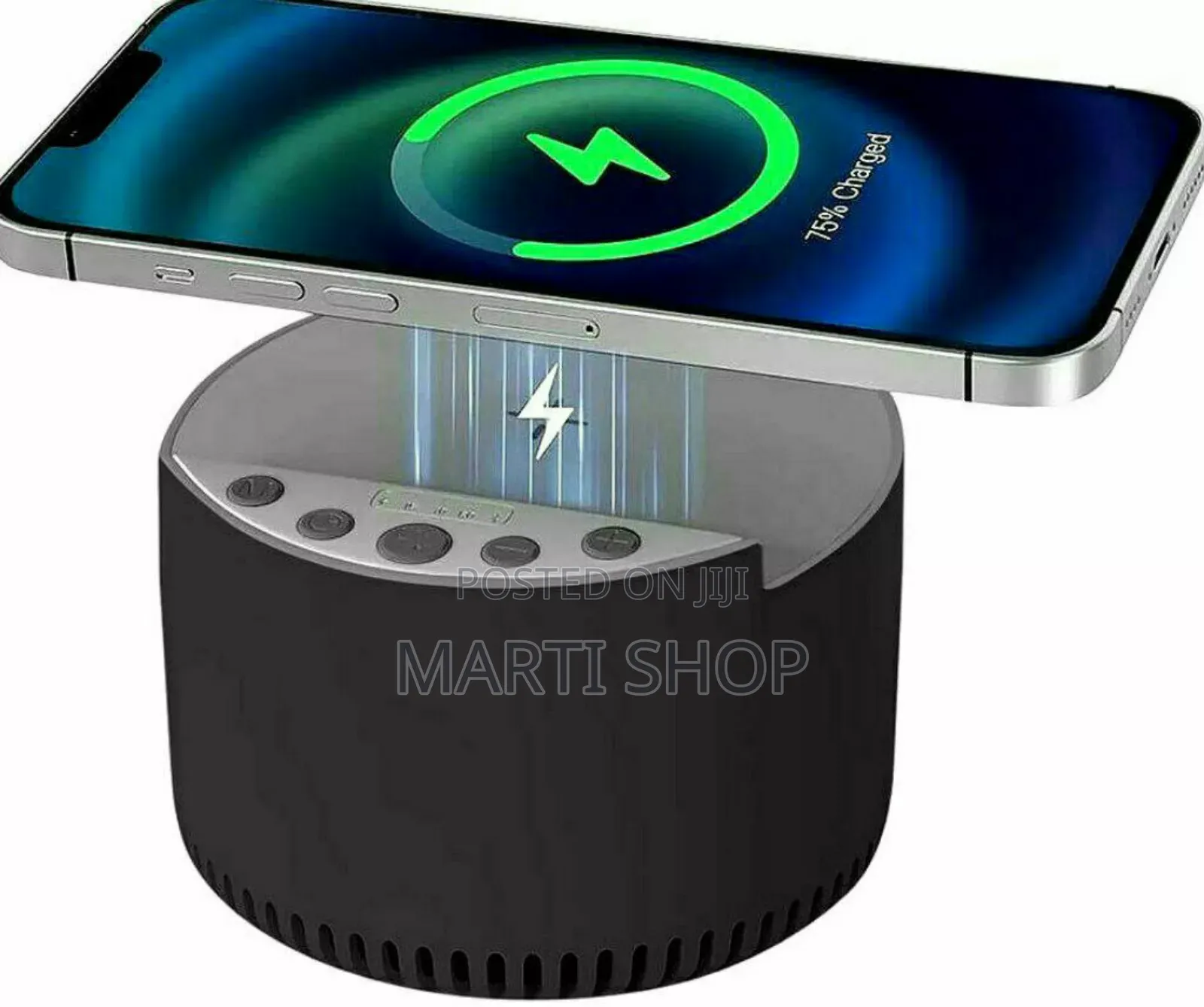 Rovik 3-in-1 Bluetooth Speaker With Sleep Machine Wireless Charger