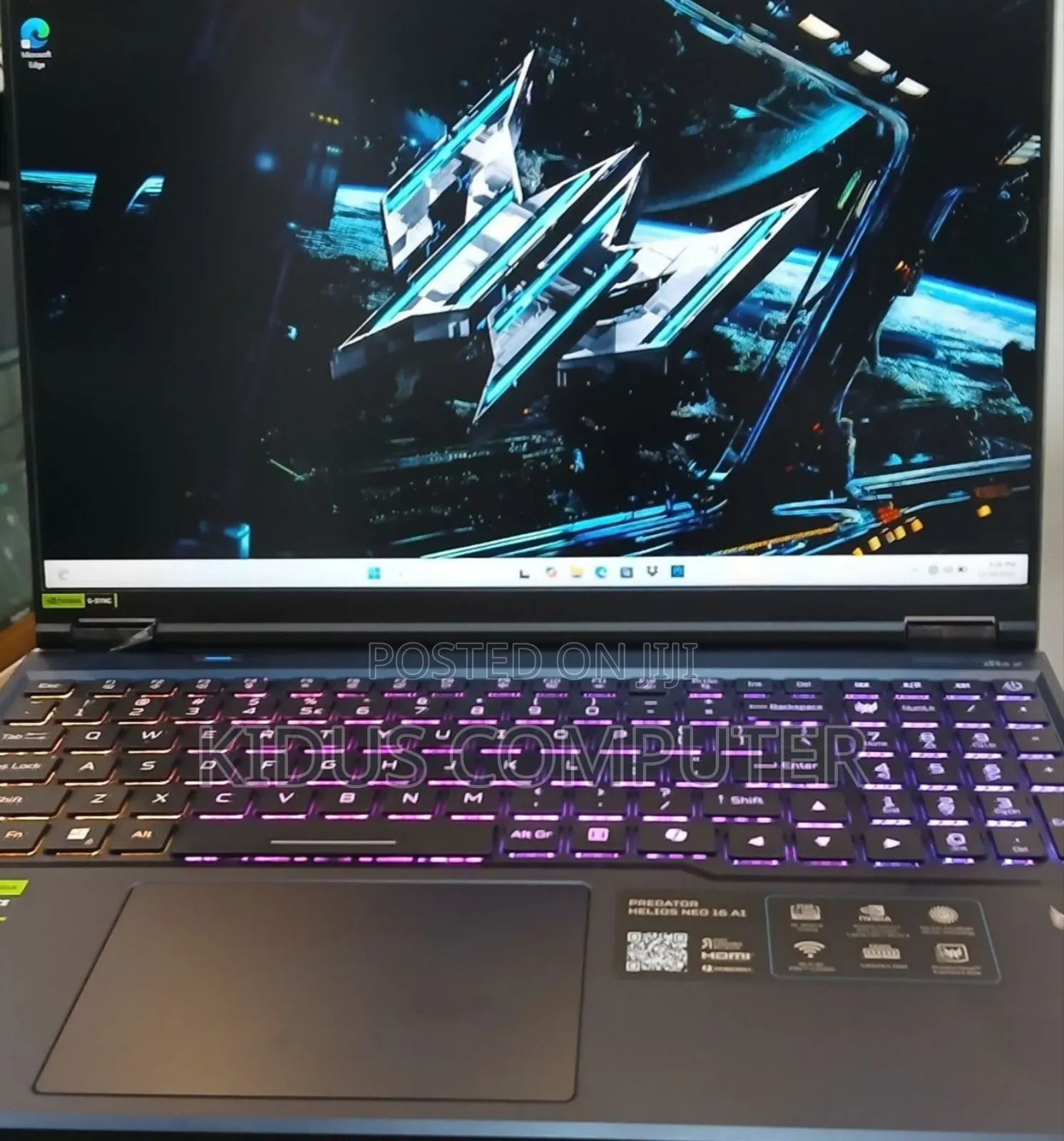 New Laptop Acer Predator Helios Neo 16 32GB Intel Core Ultra 9 SSD 1T