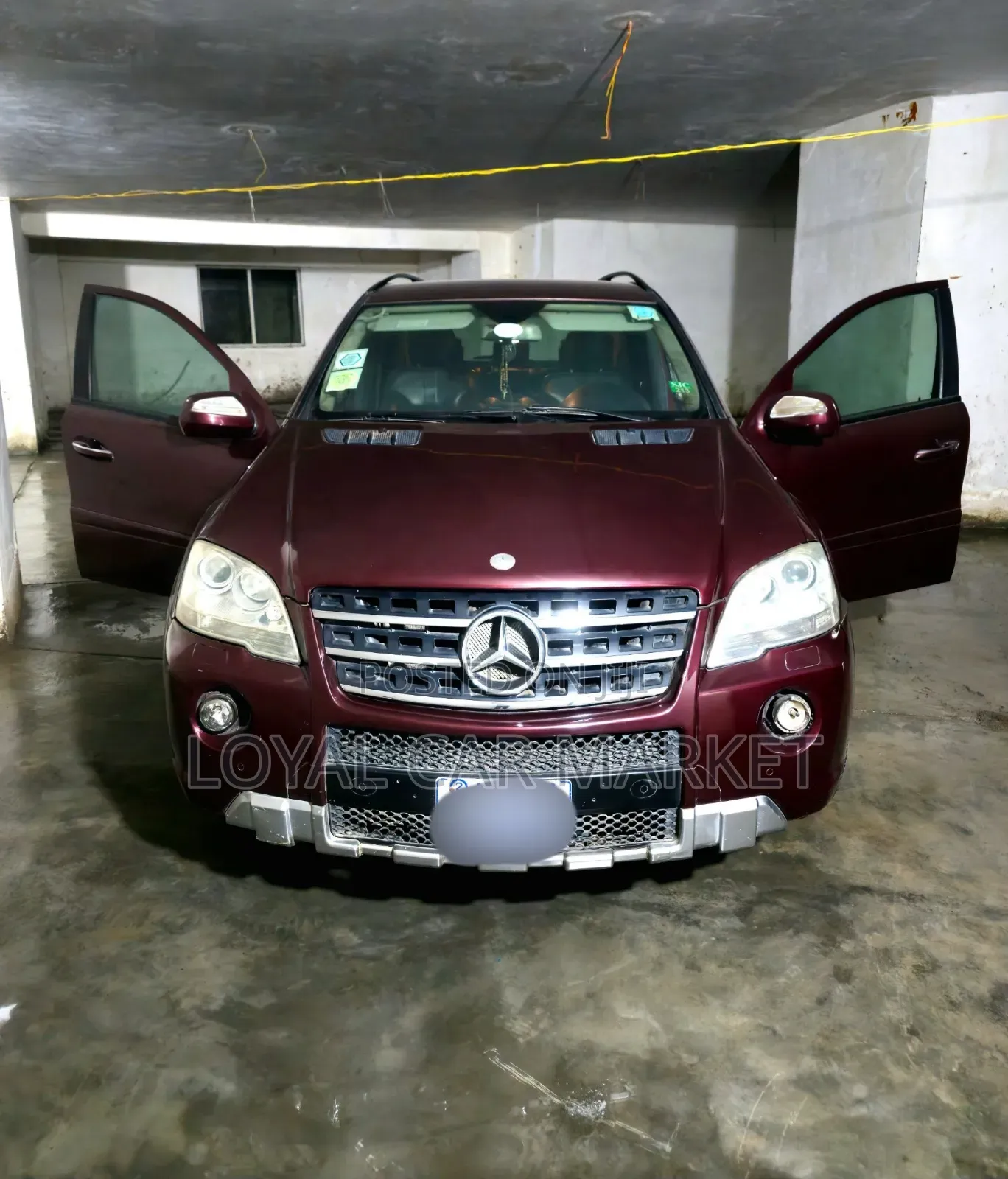 Mercedes-Benz M Class 2010 Burgundy