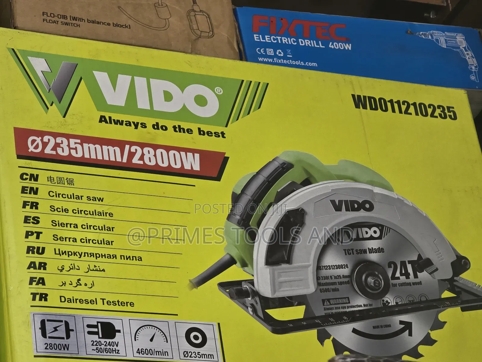 Vido 2800 W Circular Saw