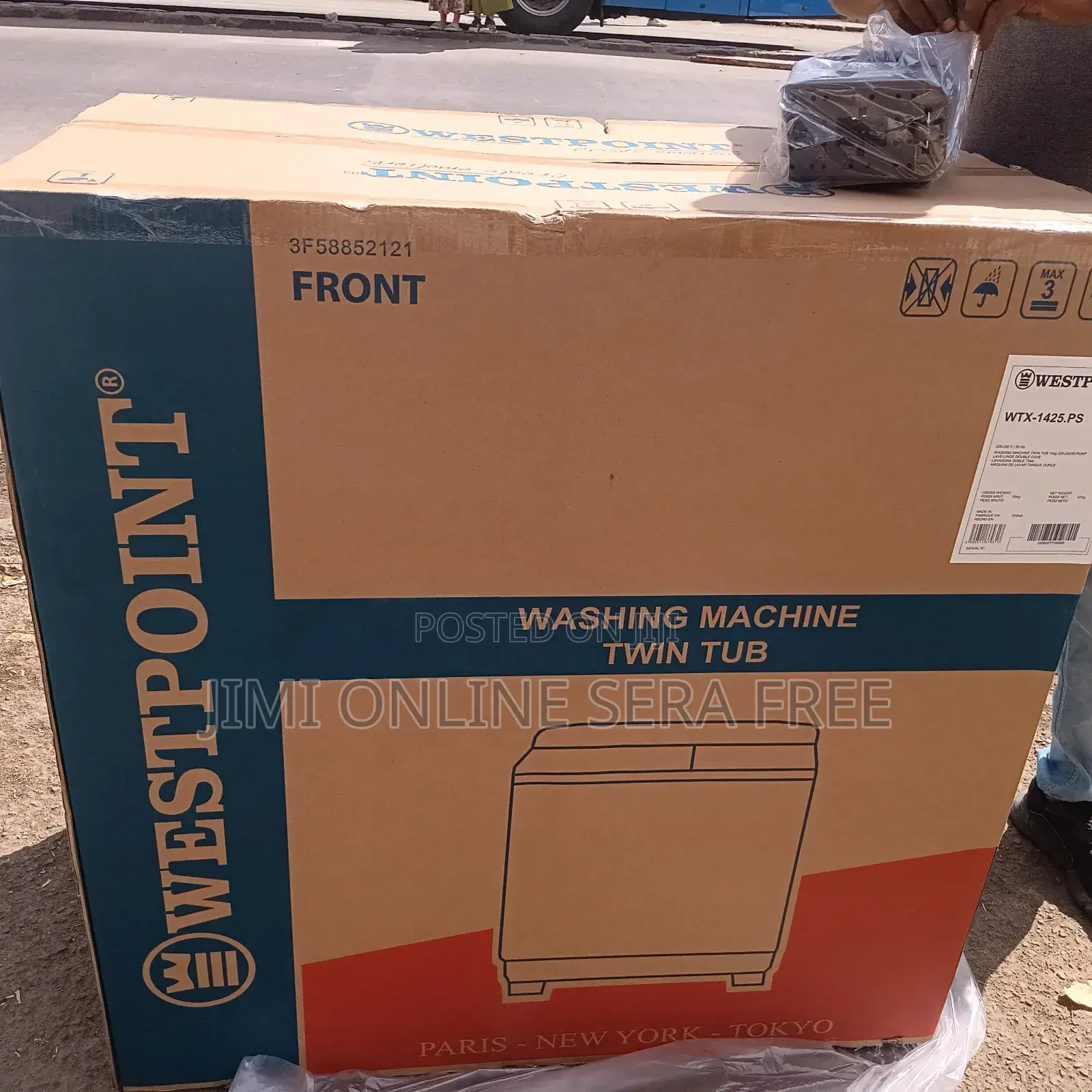 Westpoint Front Washing Mashine 14kg