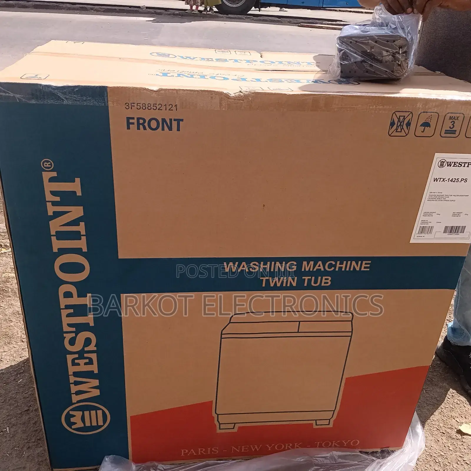 Westpoint Front Washing Mashine 14kg