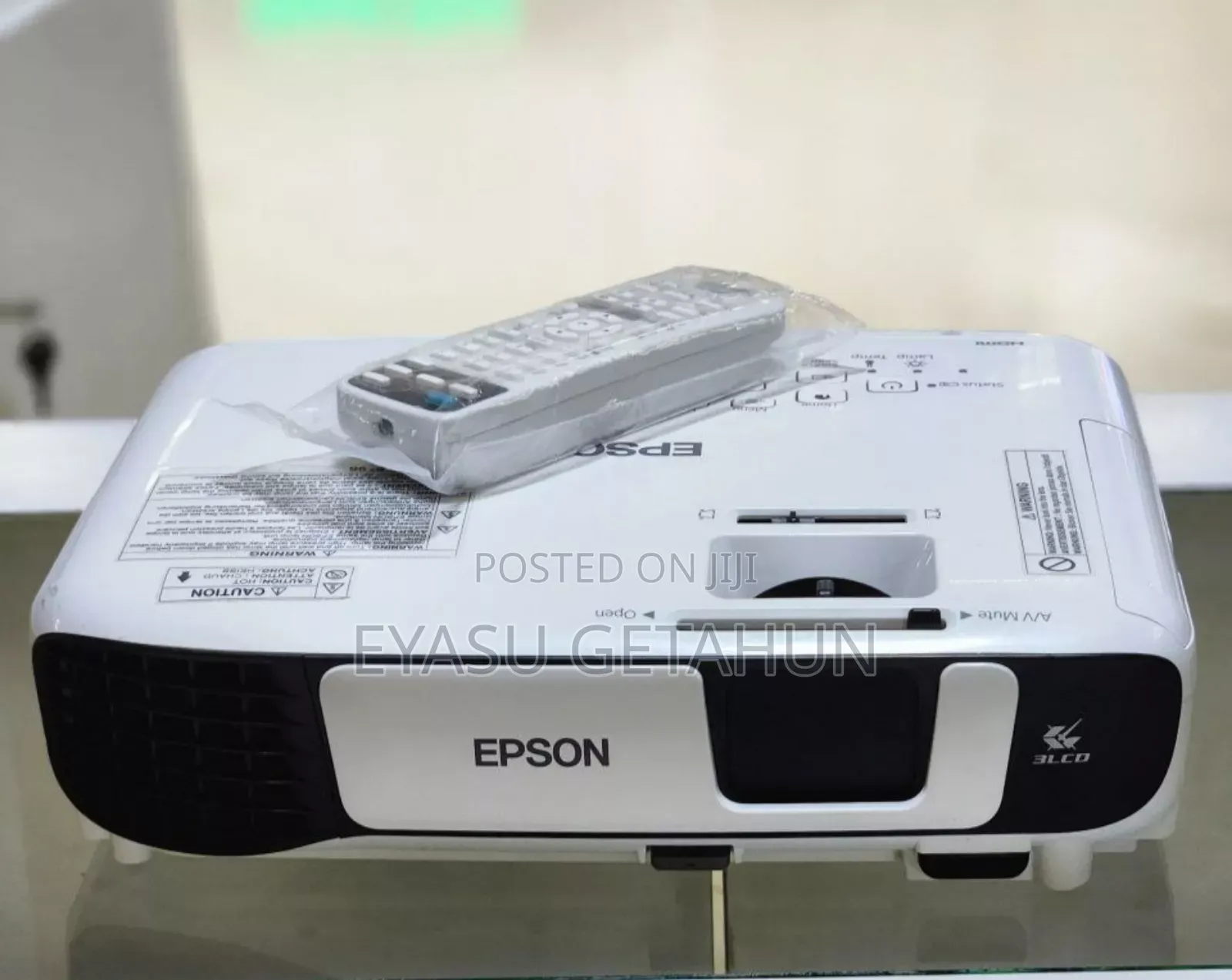 Epson Projector 
Model Name: Eb-S41