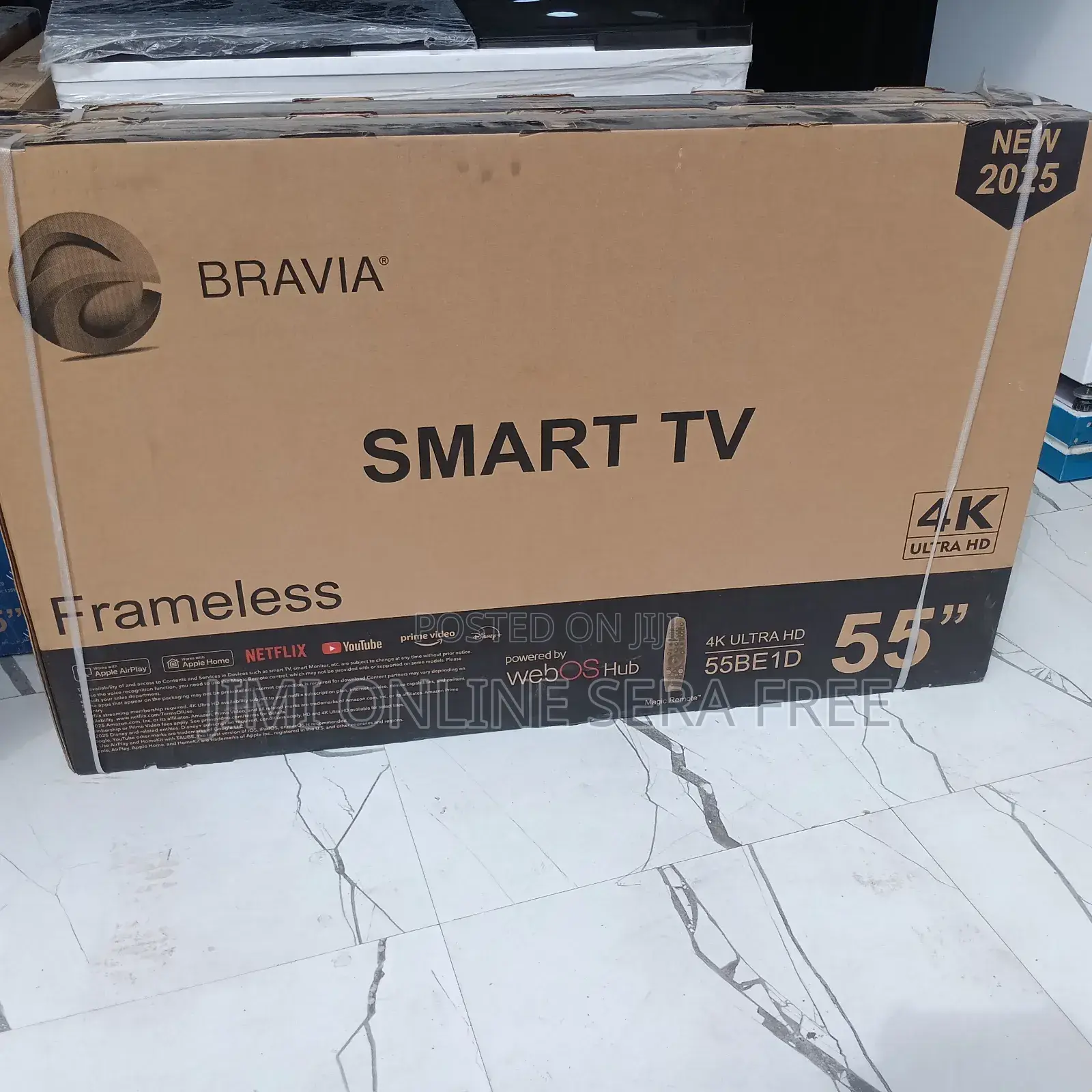 Bravia Smart Qled Tv 55 Inch Andraid Framlss