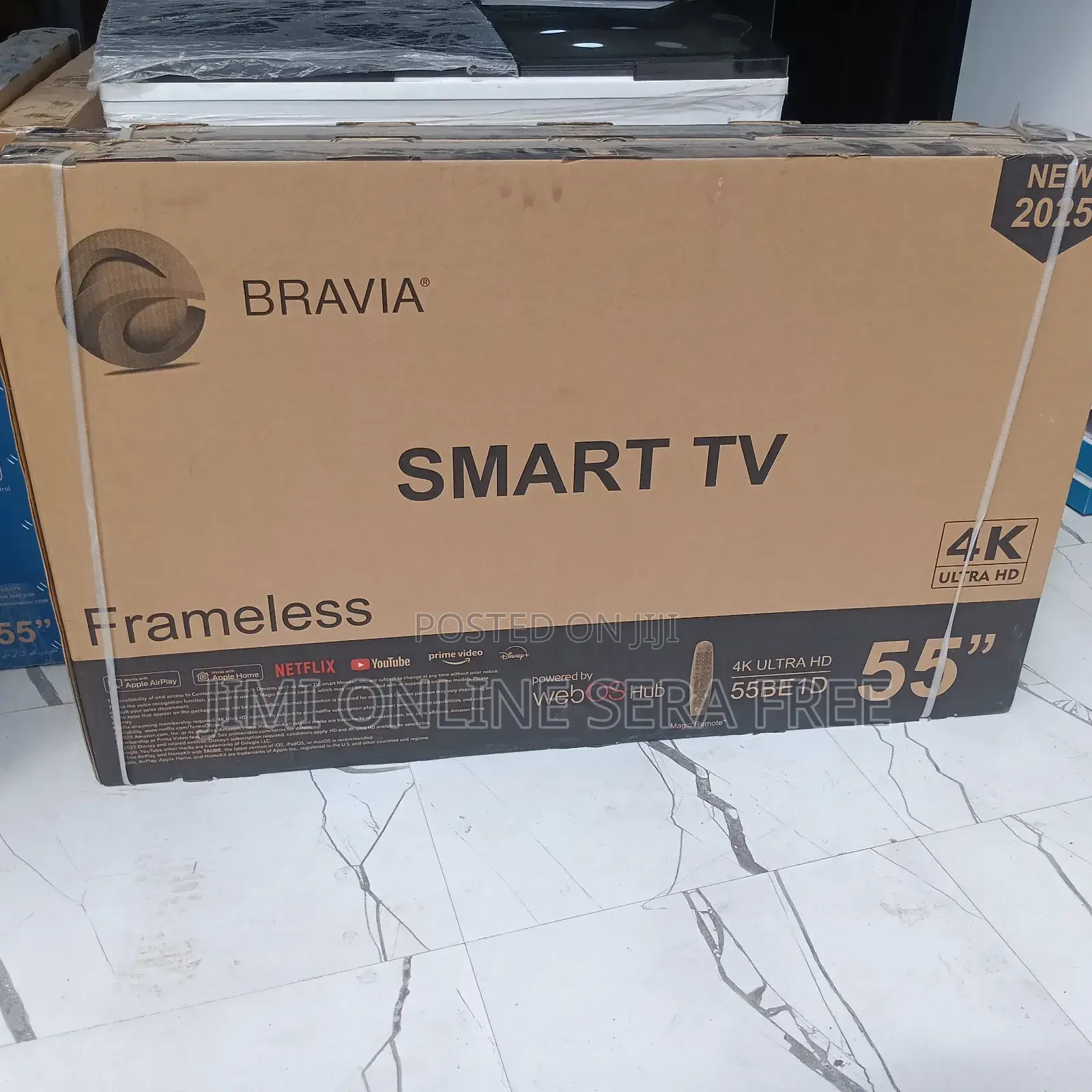 Bravia Smart Qled Tv 55 Inch Andraid Framlss