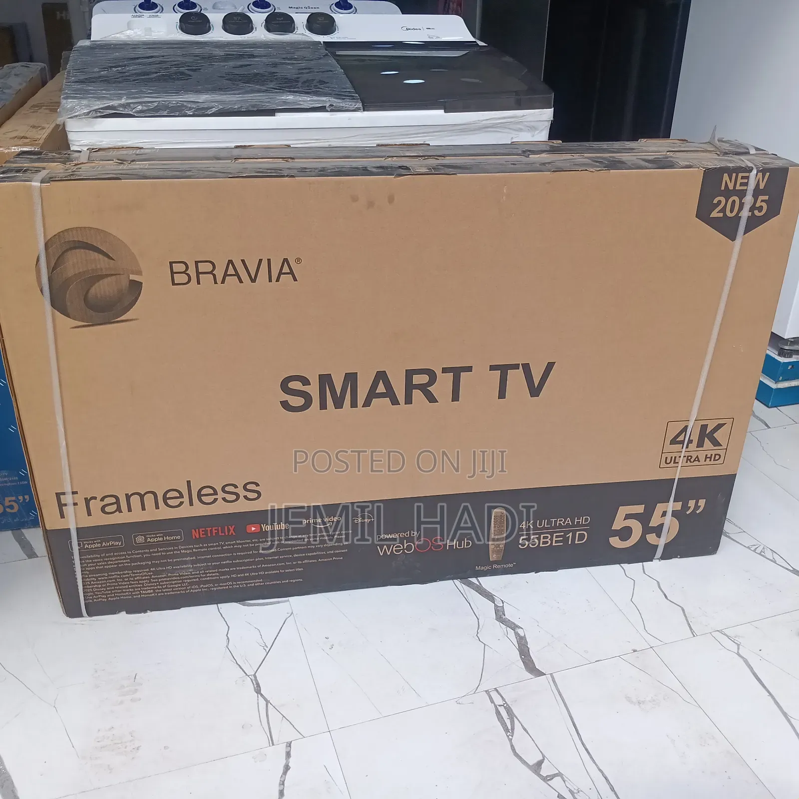 Bravia Smart Qled Tv 55 Inch Andraid Framlss