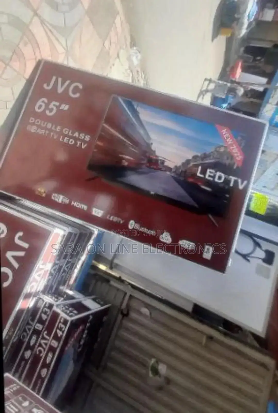Jvc 65" Smart Android Led Tv (New 2025 Model)