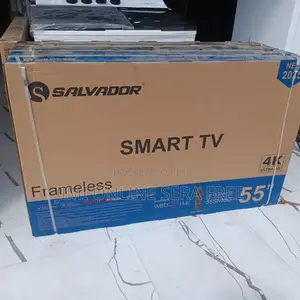 Salvadoor Smart Qled Tv 55 Inch Andraid Framless Adis 2025 Model