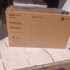 Infinix Smart Qled Tv 55 Inch Andraid Fremless Adis 2025 Model