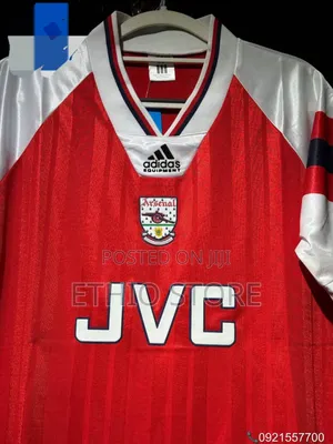 Arsenal 1992/93 JVC Home Retro Jersey