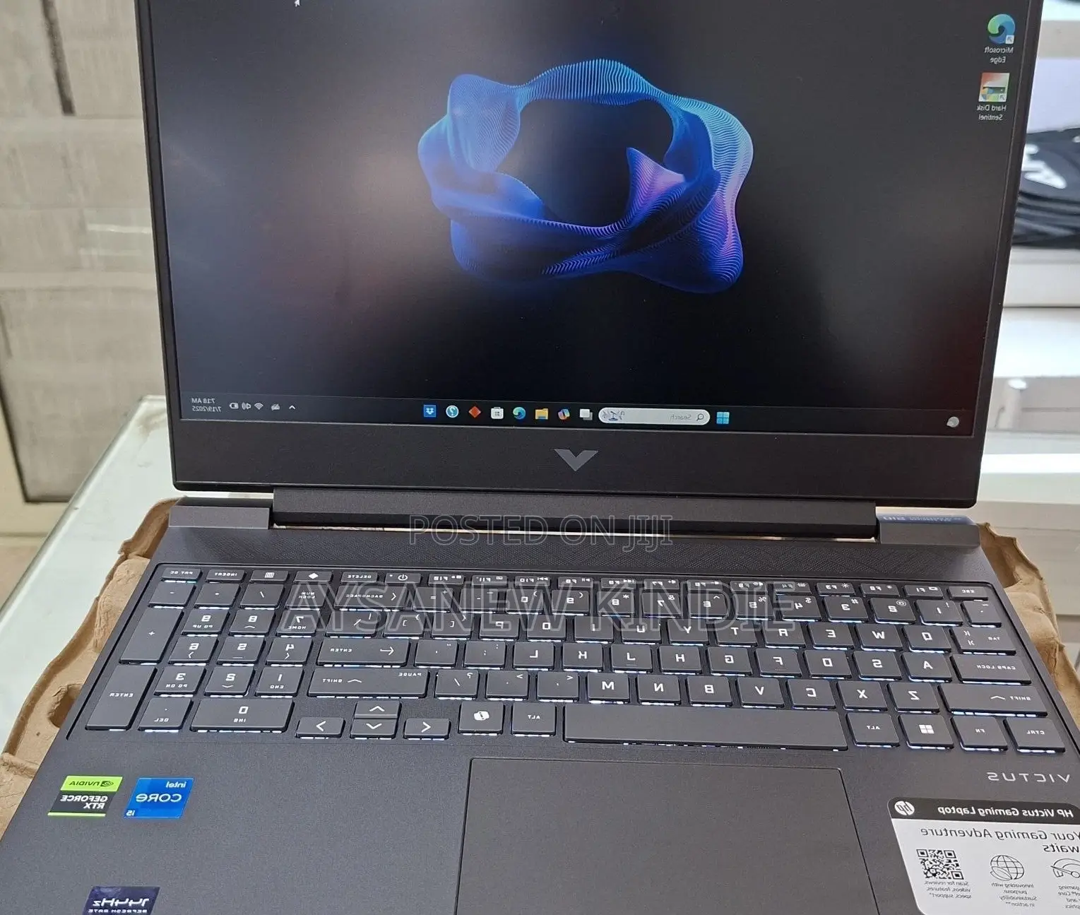 New Laptop HP Victus 15 16GB Intel Core I5 SSD 512GB