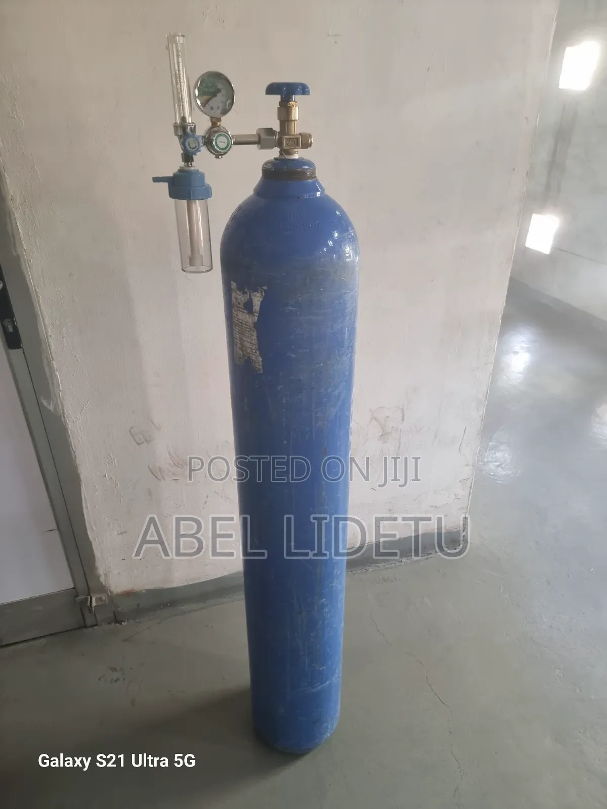 Premium 40l Oxygen Bottle + Gauge