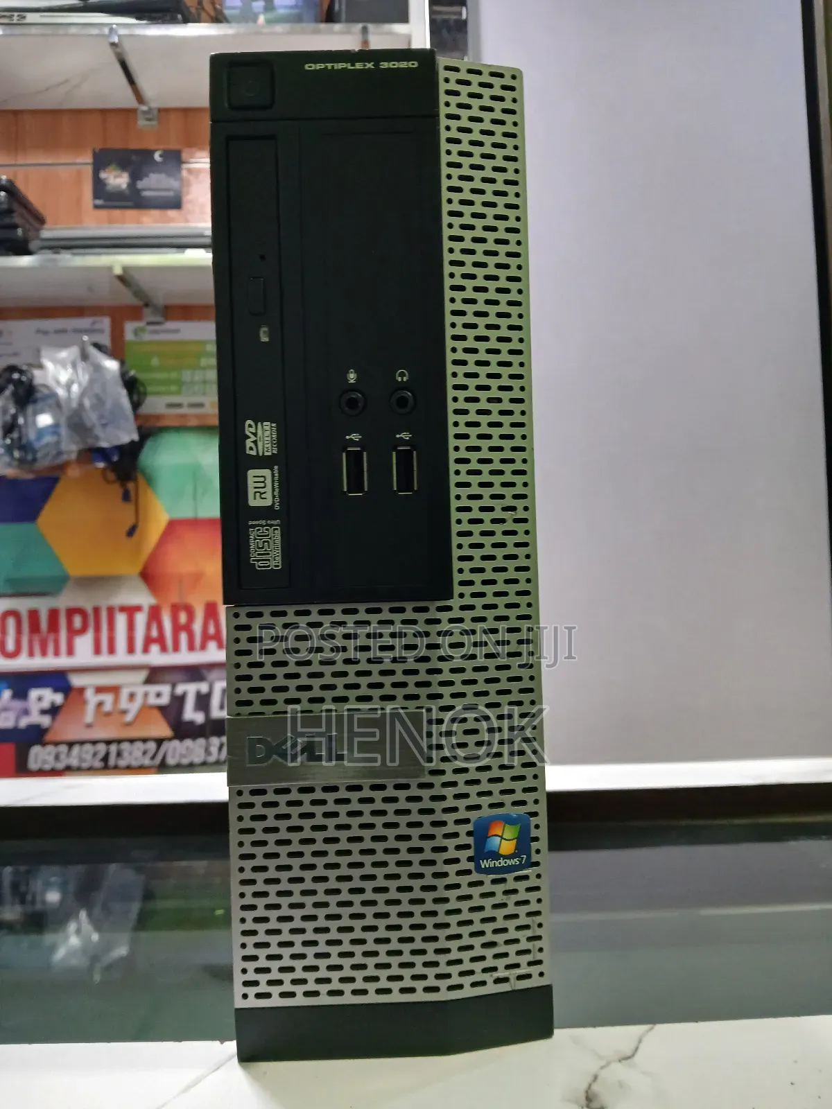 Desktop Computer Dell OptiPlex 3020 4GB Intel Core I3 HDD 500GB