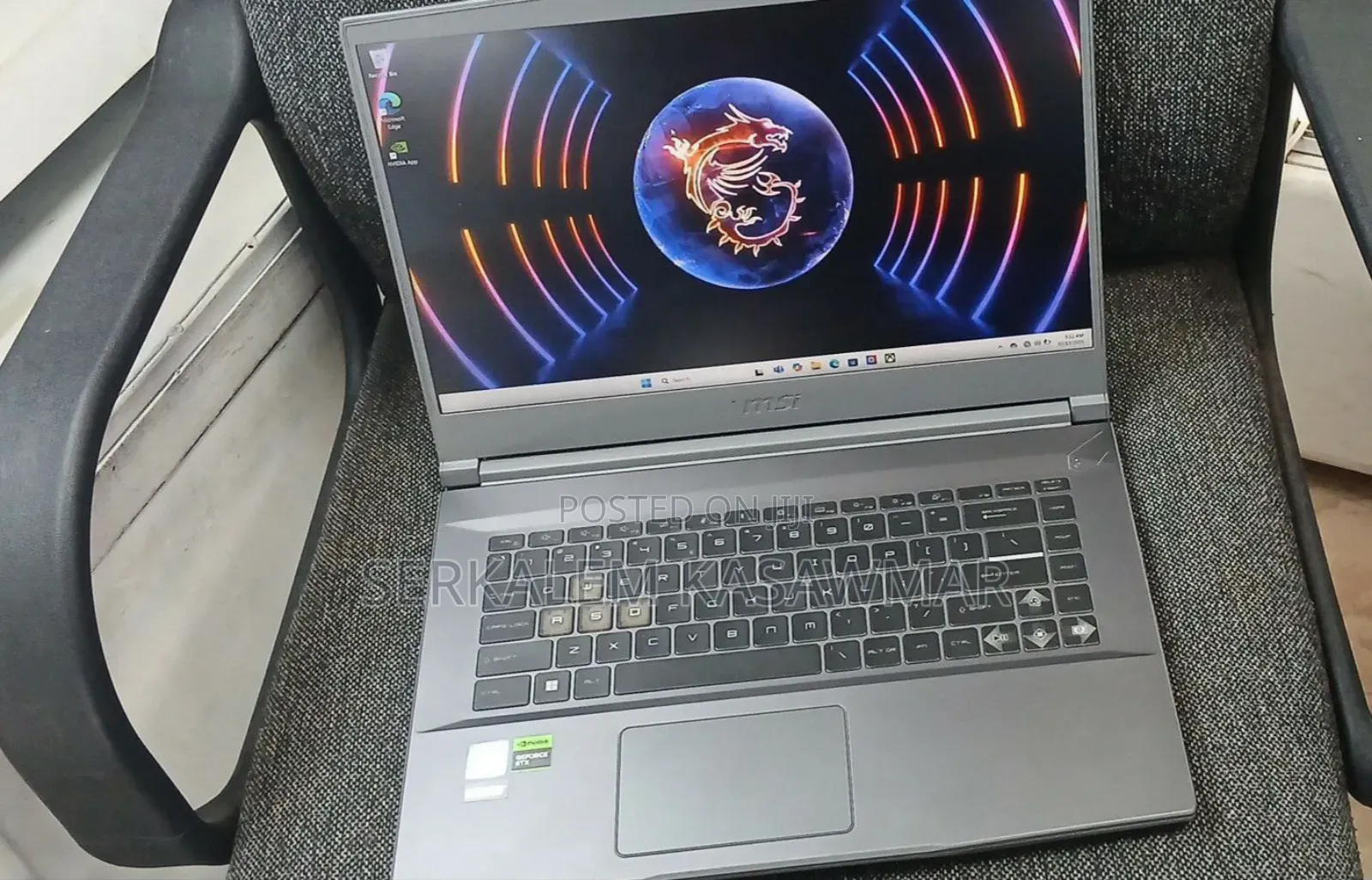 New Laptop MSI GF63 16GB Intel Core I5 SSD 512GB