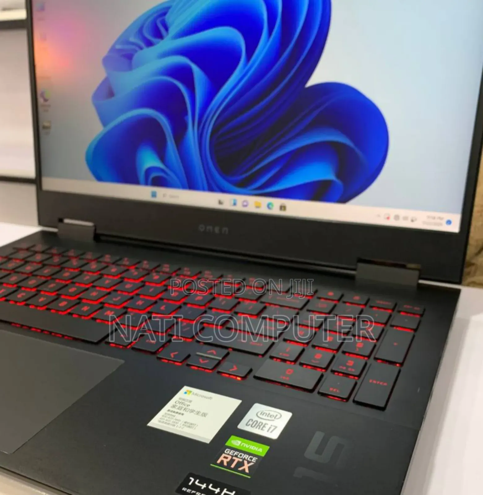 New Laptop HP Omen 15 16GB Intel Core I7 SSD 512GB