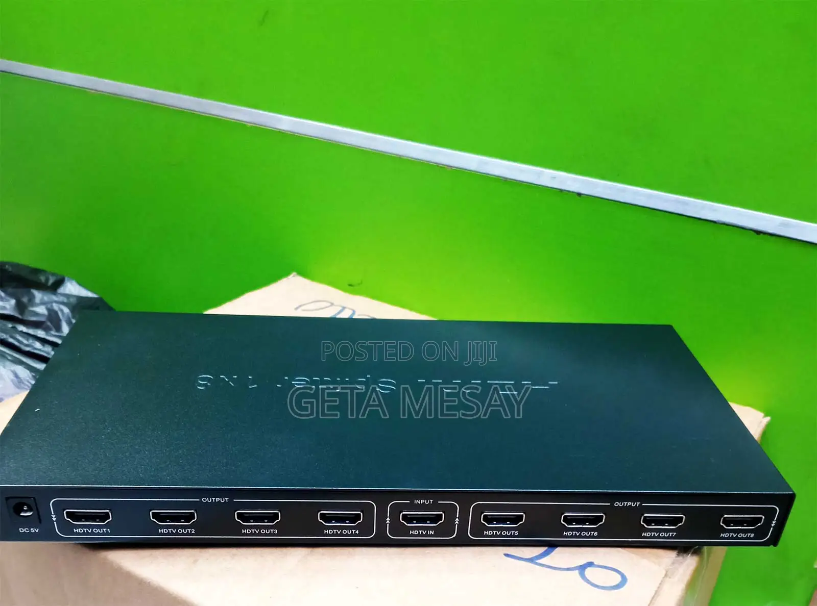 1x8 Hdmi Splitter 1080p Full Hd Support , 1 Input to 8 Outputs ,Hdcp