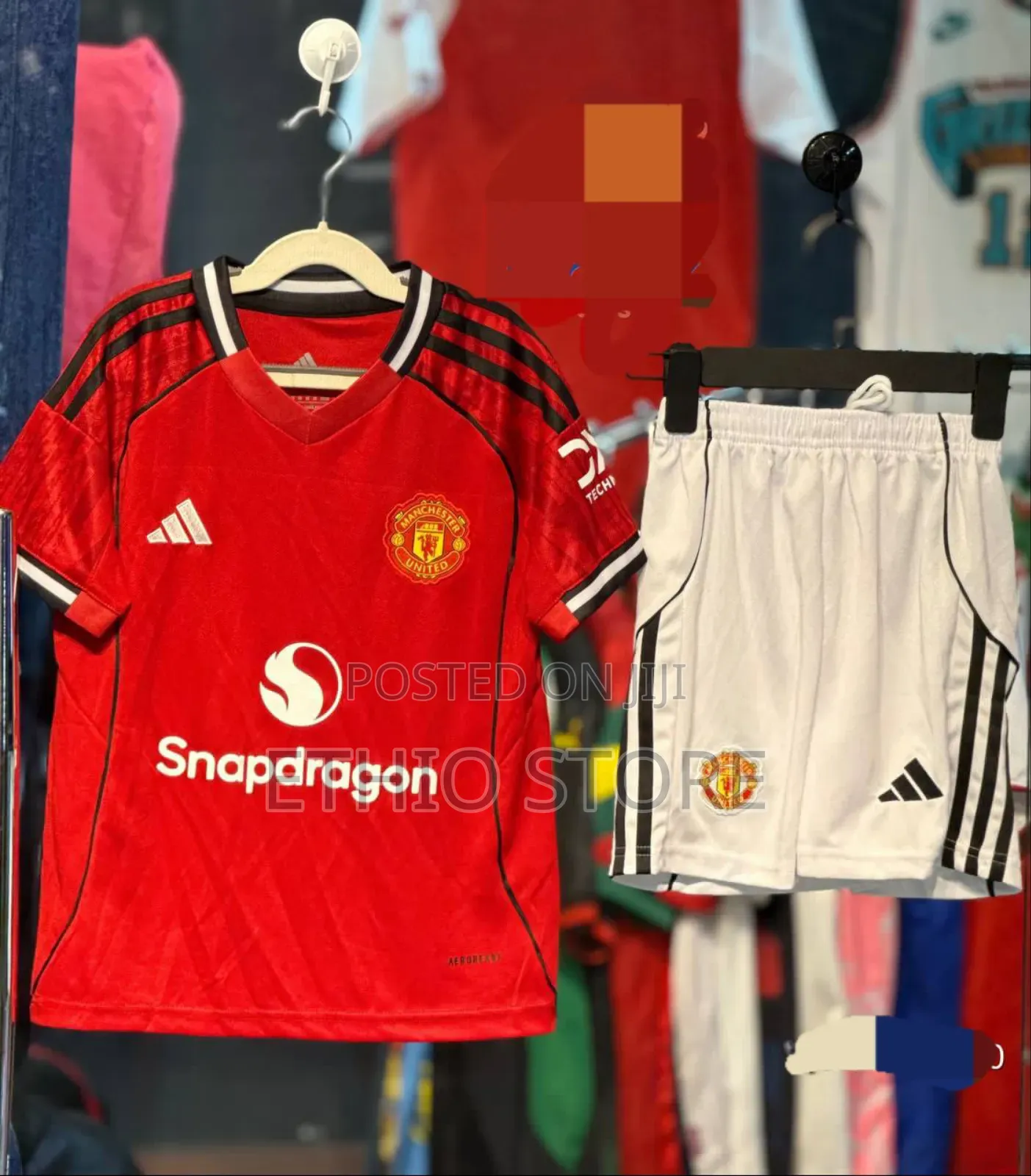 2025/26 Manchester United Home Kit Kids Size