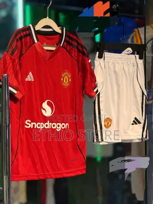 2025/26 Manchester United Home Kit Kids Size