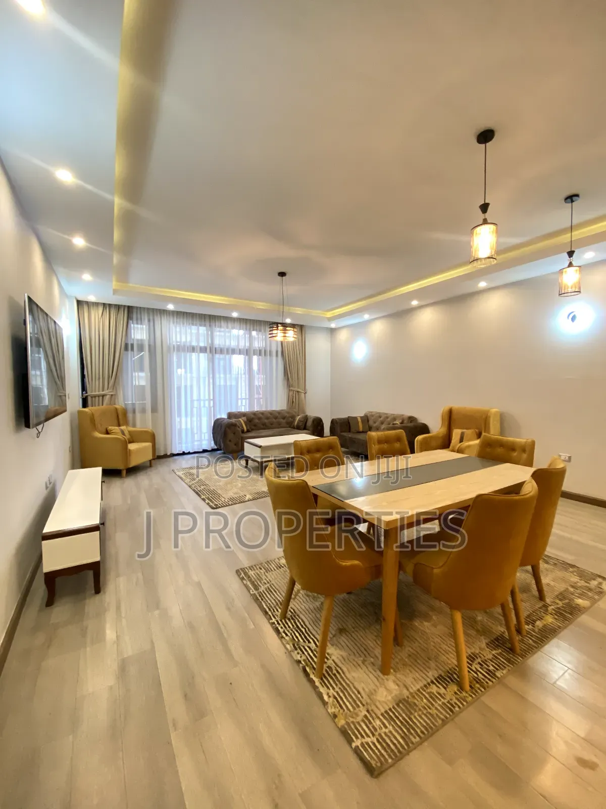 Furnished 3bdrm Apartment in Kirkos for rent