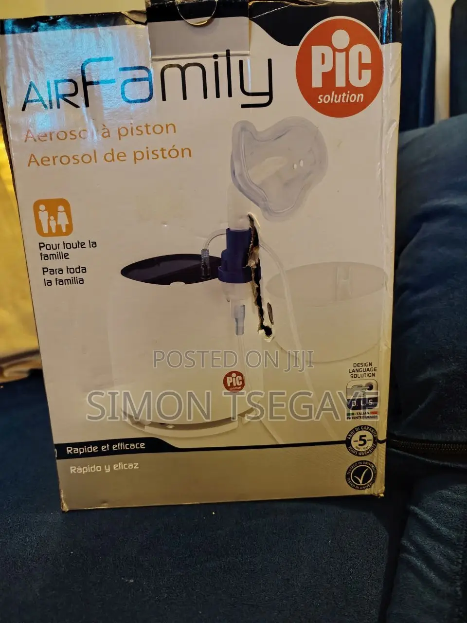  Pic Airfamily (Fast Quiet) – Essential Piston Nebulizer