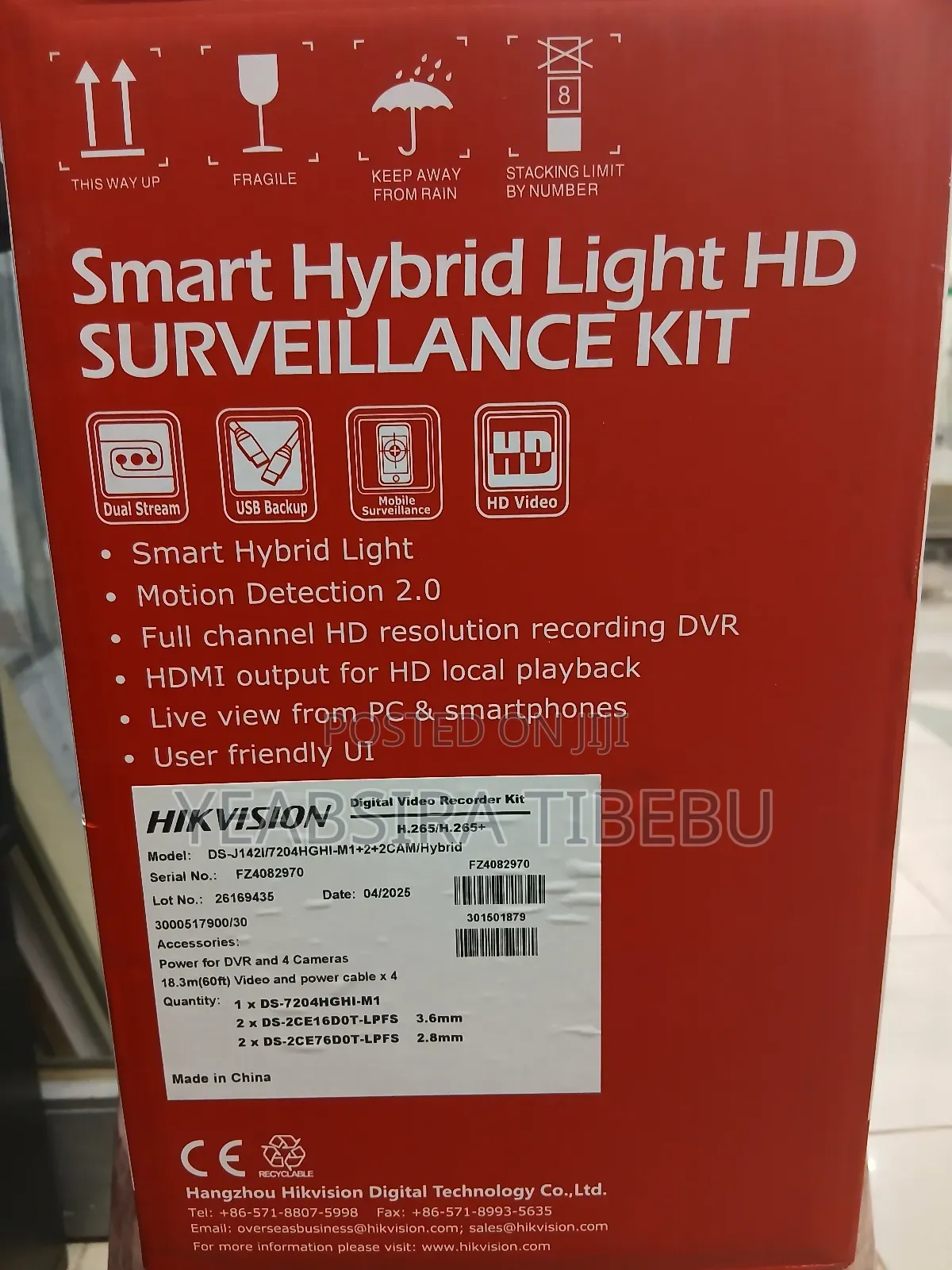 Hikvision Smart Hybrid Light Hd 4-Channel Surveillance
