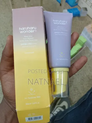 Haruharu Wonder Black Rice Pure Mineral Relief Daily Sunscreen Spf50+