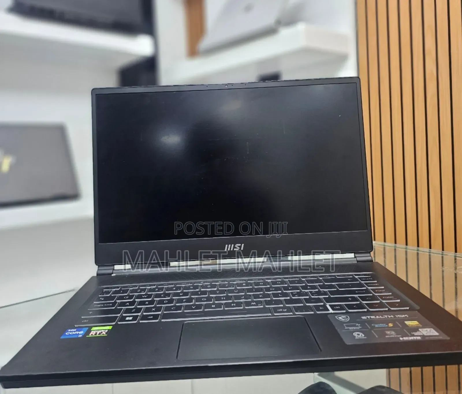 New Laptop MSI MSI Sword 15 16GB Intel Core I7 SSD 1T