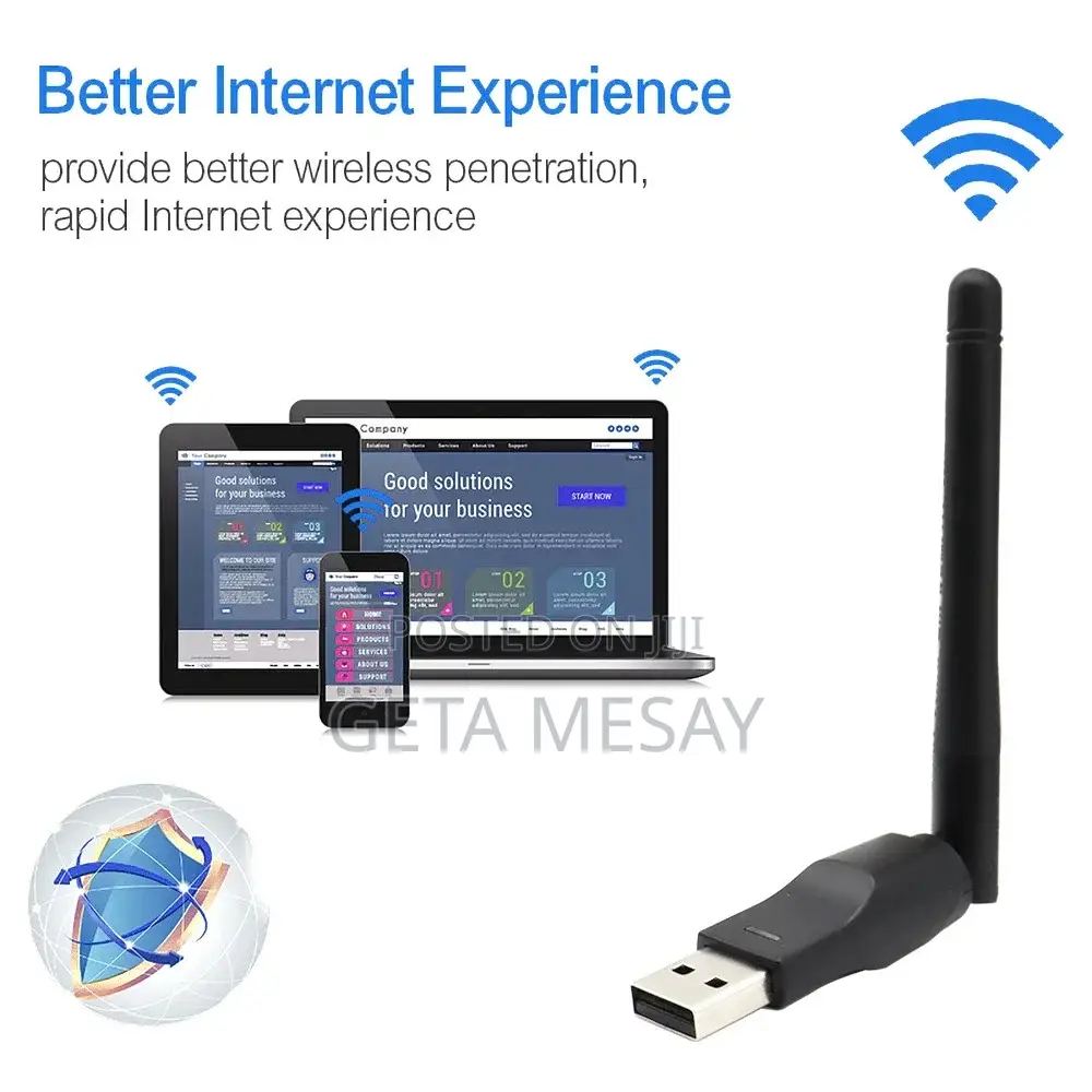 150 MBPS Usb Wi-Fi Adapter 802.11n With External Antenna