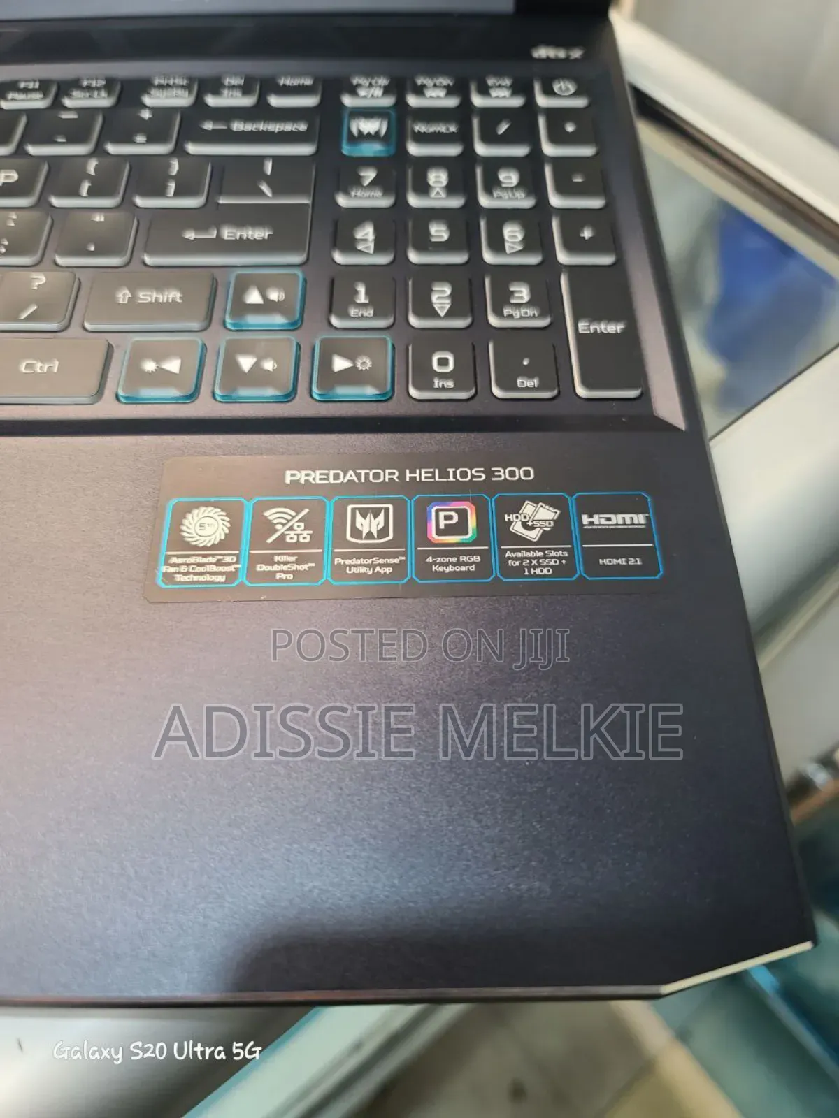 New Laptop Acer Predator Helios 300 16GB Intel Core I9 SSD 512GB