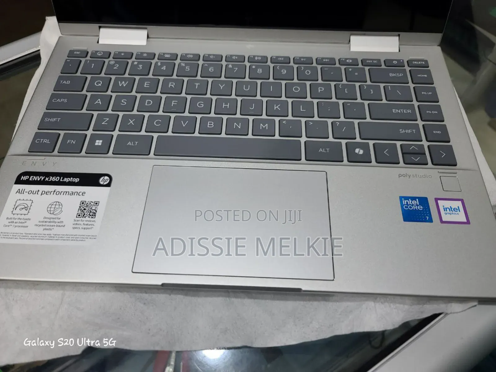 New Laptop HP Envy X360 16GB Intel Core I7 SSD 1T