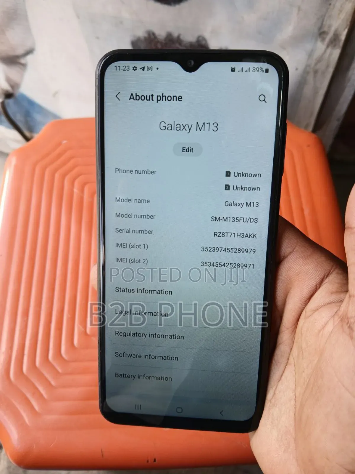 Samsung Galaxy M13 64 GB Blue