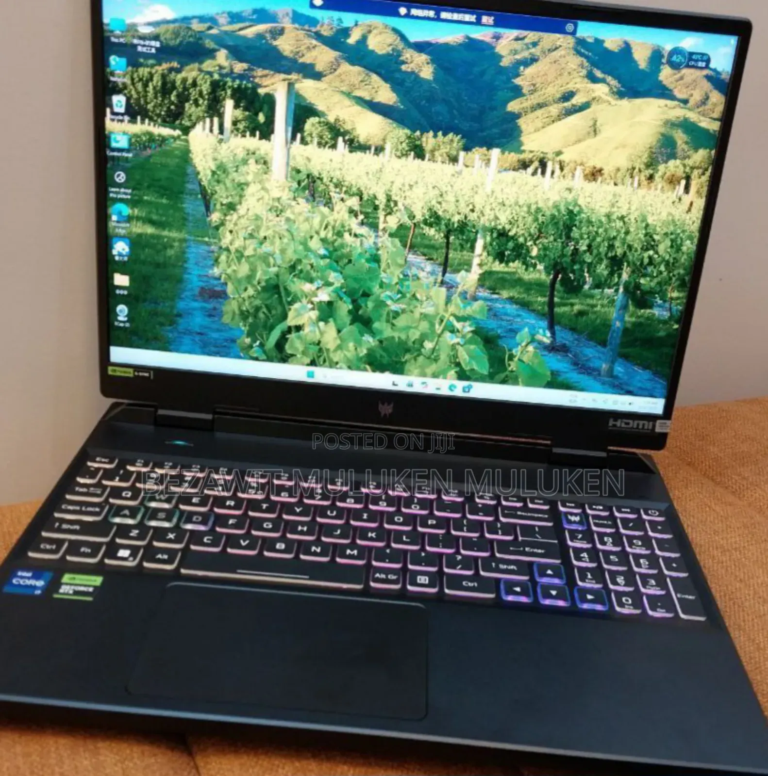 New Laptop Acer Predator Helios 300 16GB Intel Core I7 SSD 512GB