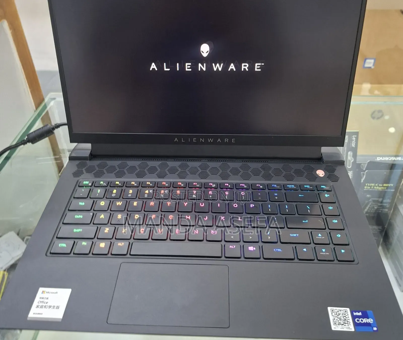 New Laptop Alienware M15 R3 32GB Intel Core I9 SSD 1T