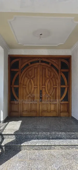 Photo - Wooden Main Door (የእንጨት በር)