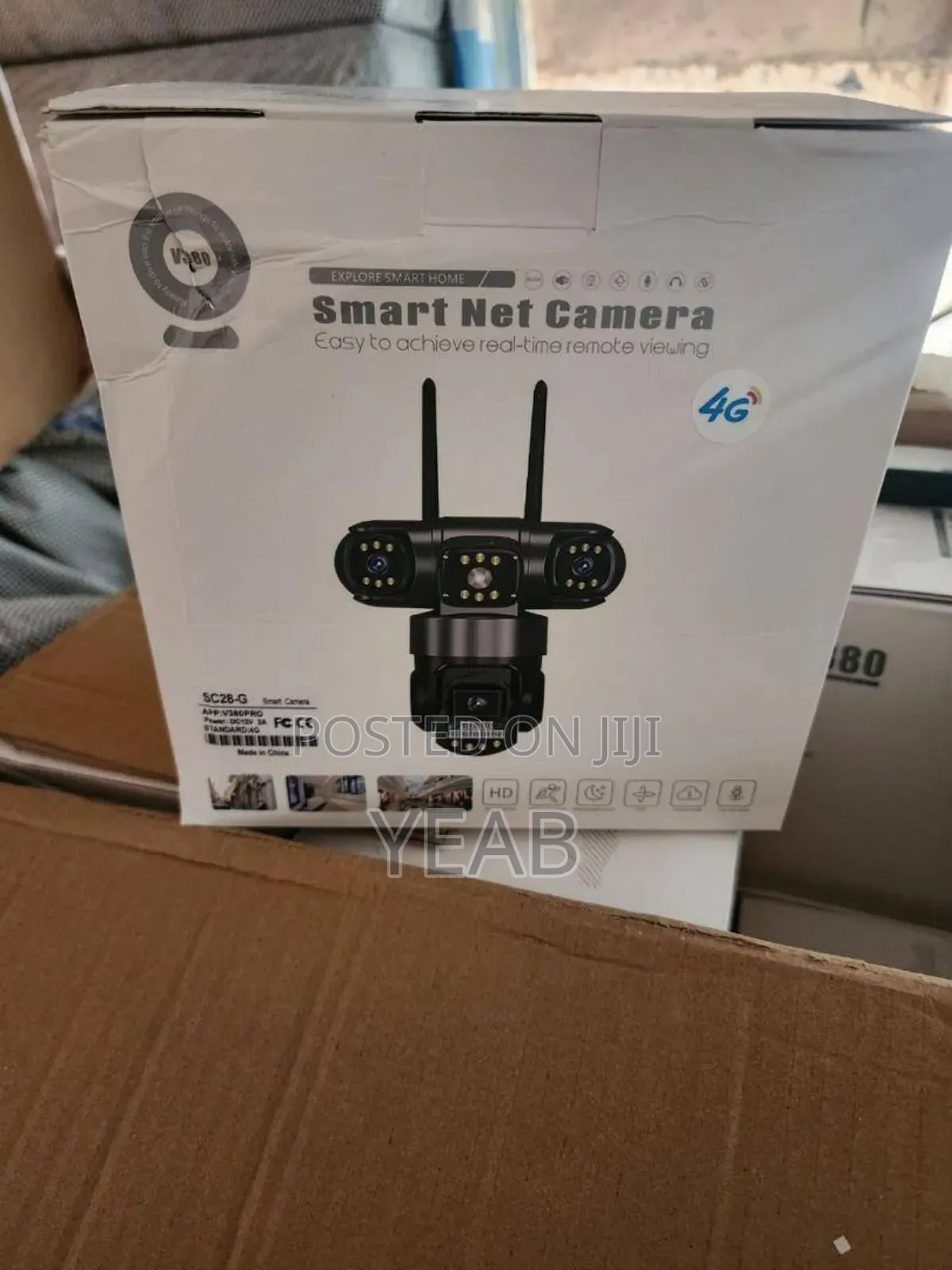 Triple Sim Support Security Camera