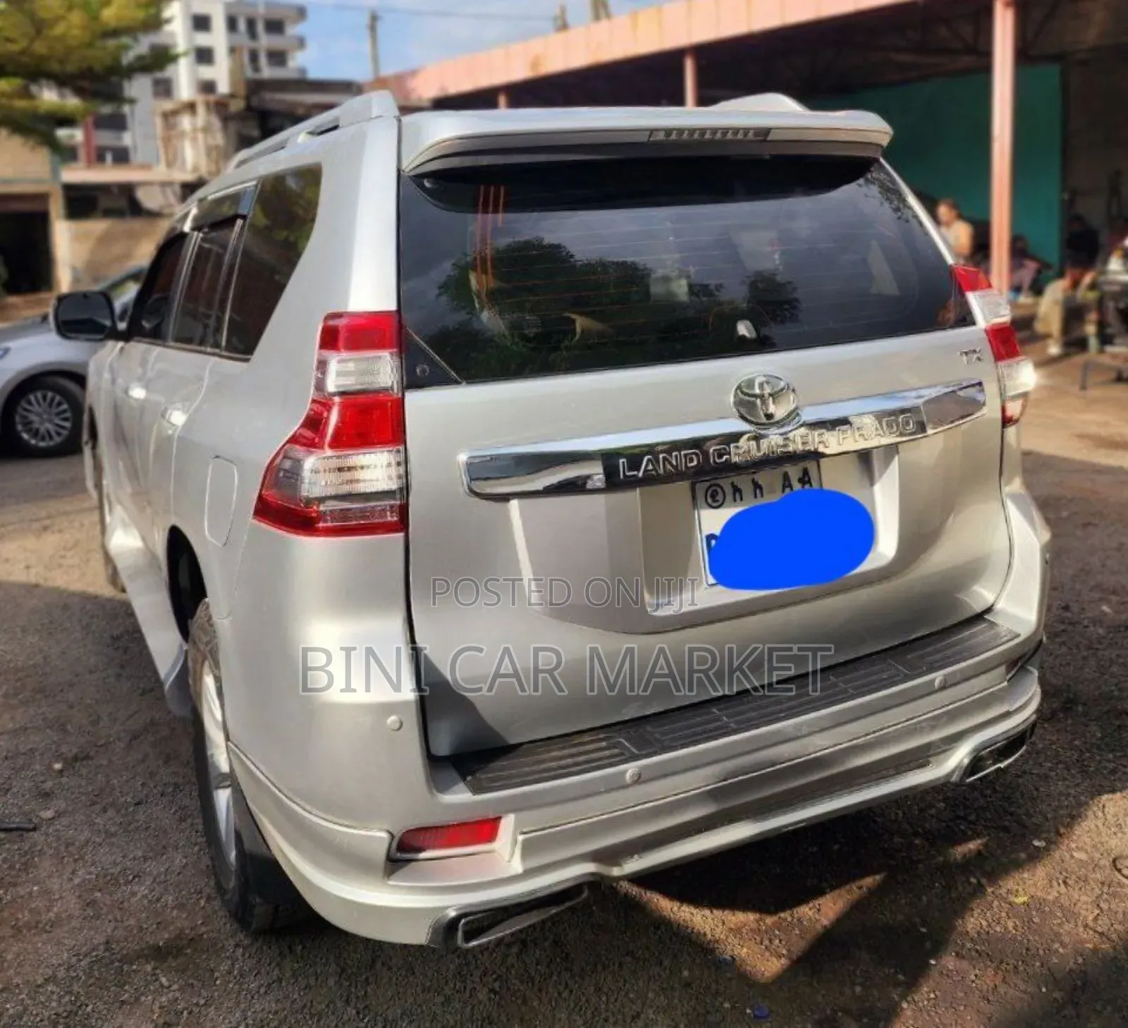 Toyota Land Cruiser Prado 2017 Silver