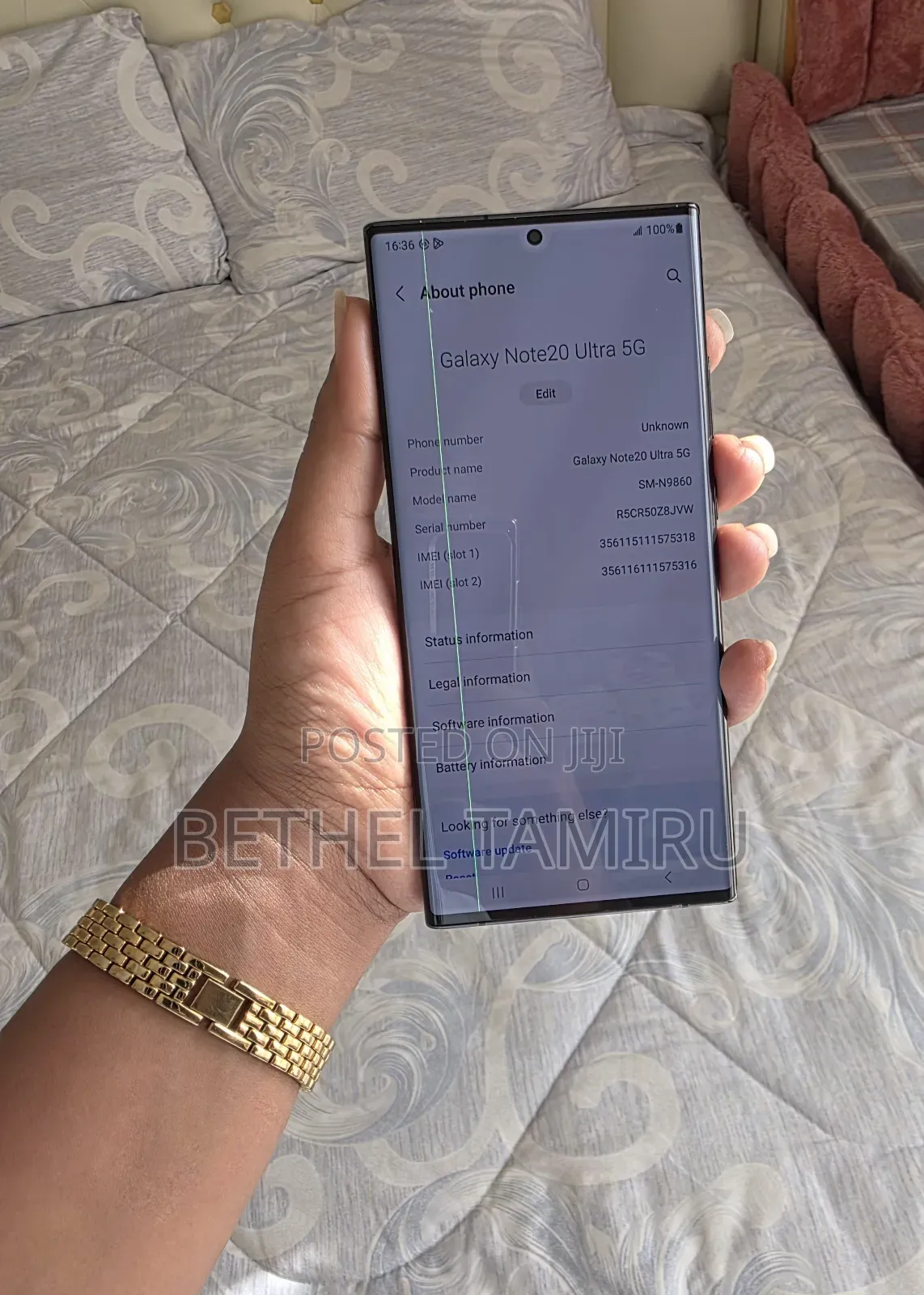 New Samsung Galaxy Note 20 Ultra 5G 256 GB Black