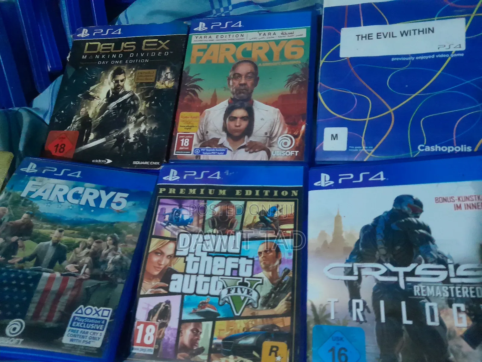 Play Station 4 Slim With 20 Games