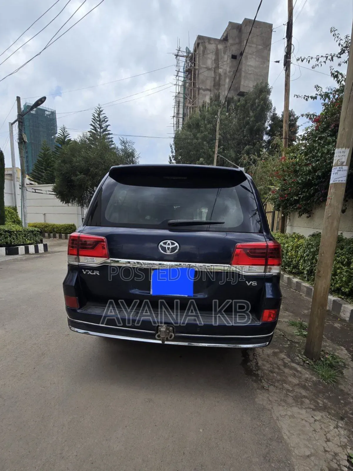 Toyota Land Cruiser 2017 Blue