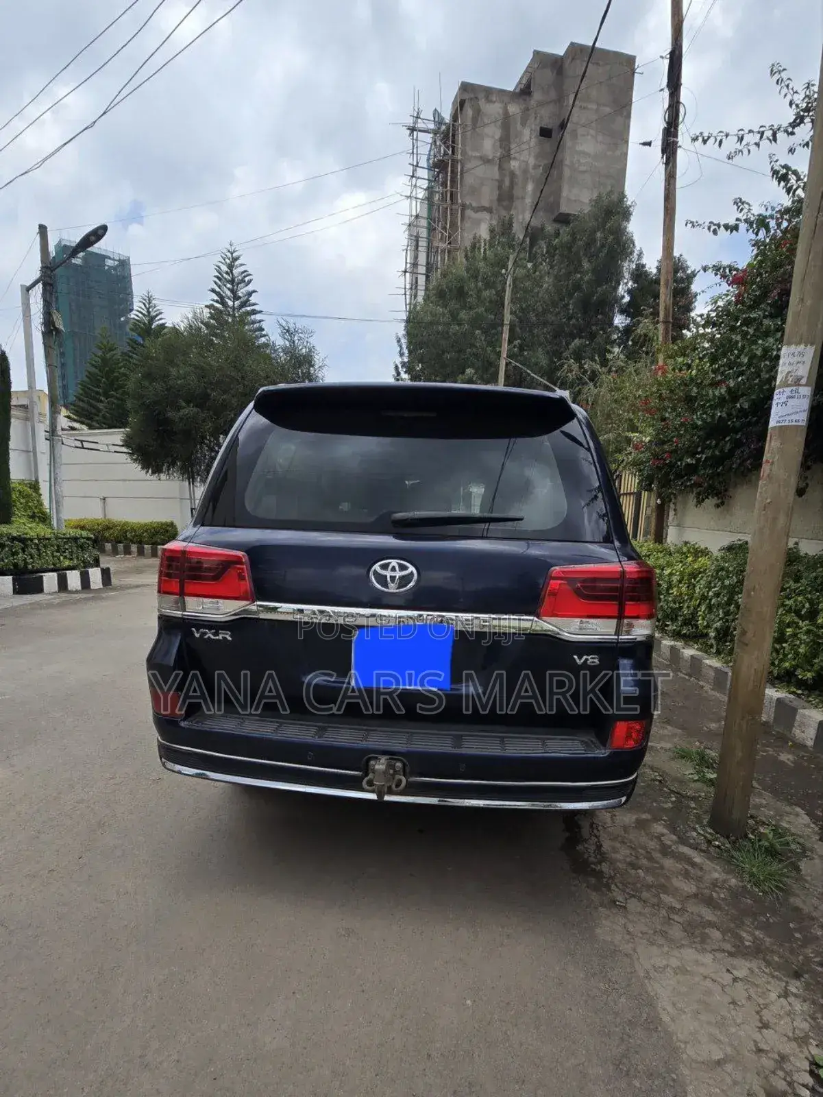 Toyota Land Cruiser 2017 Blue