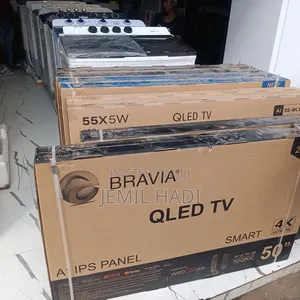 Bravia Smart Qled Tv 50 Inch Andraid Framless Adiss 2025 Model