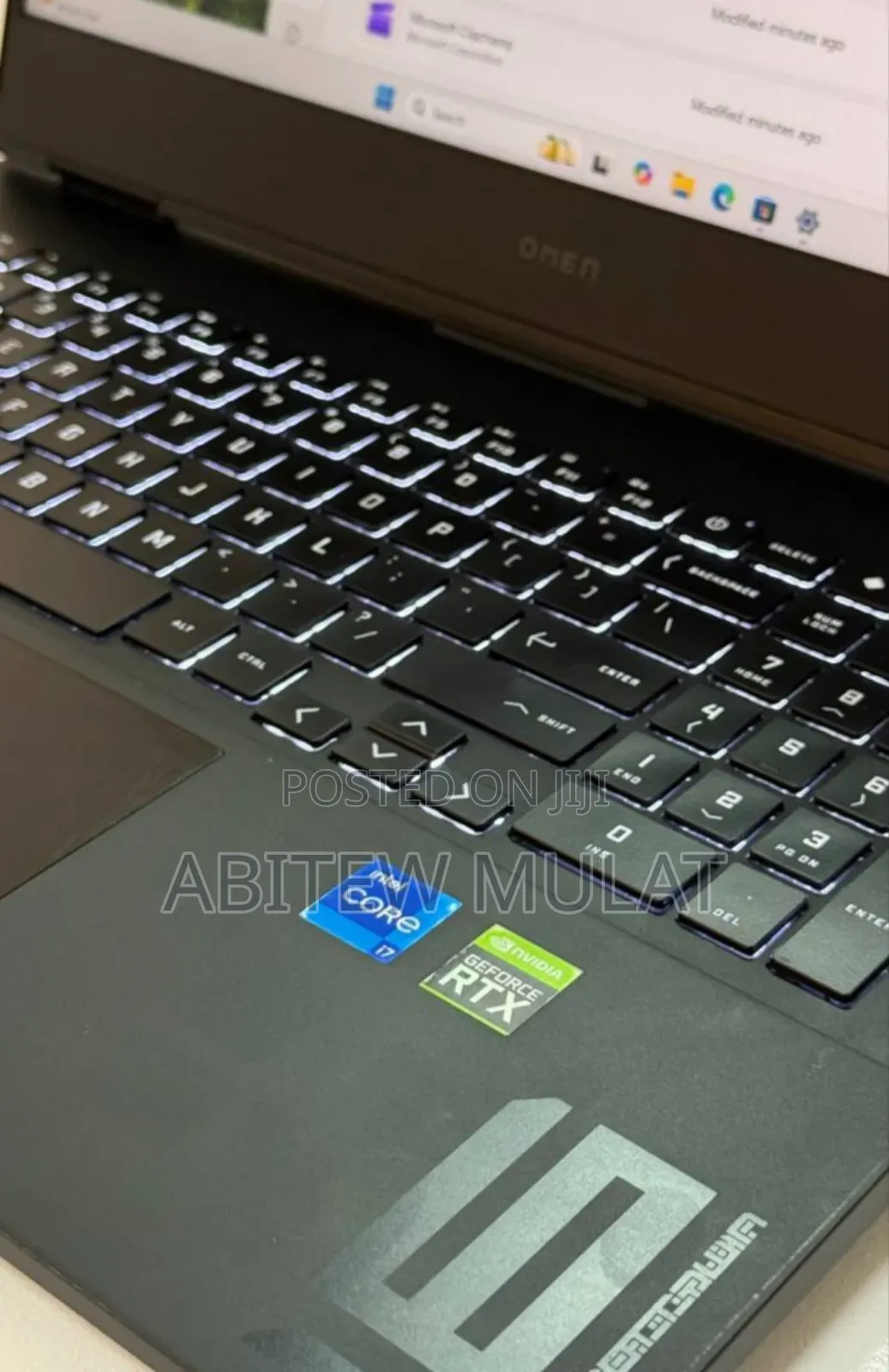 New Laptop HP Omen 16 16GB Intel Core I7 SSD 512GB