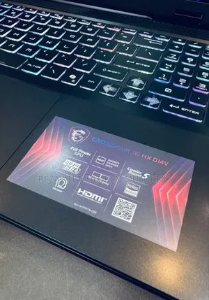 Photo - New Laptop MSI Crosshair 17 16GB Intel Core I7 SSD 512GB