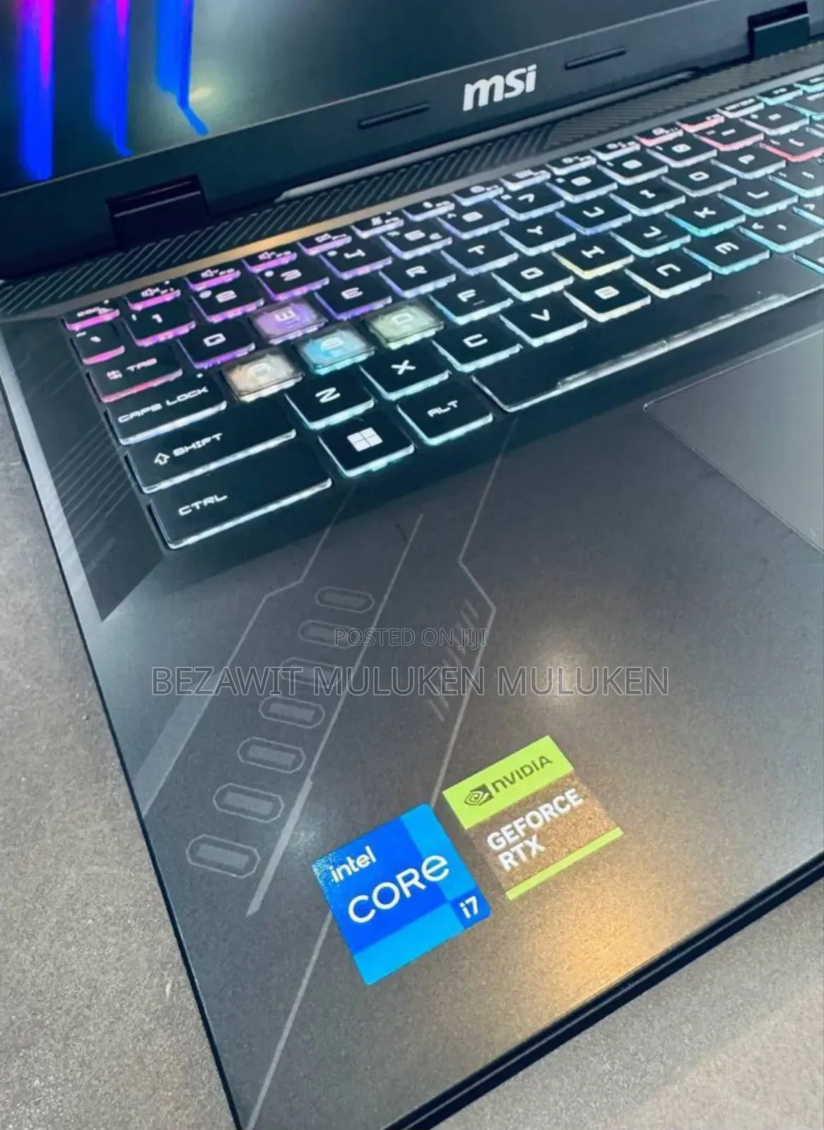 New Laptop MSI Crosshair 17 16GB Intel Core I7 SSD 512GB